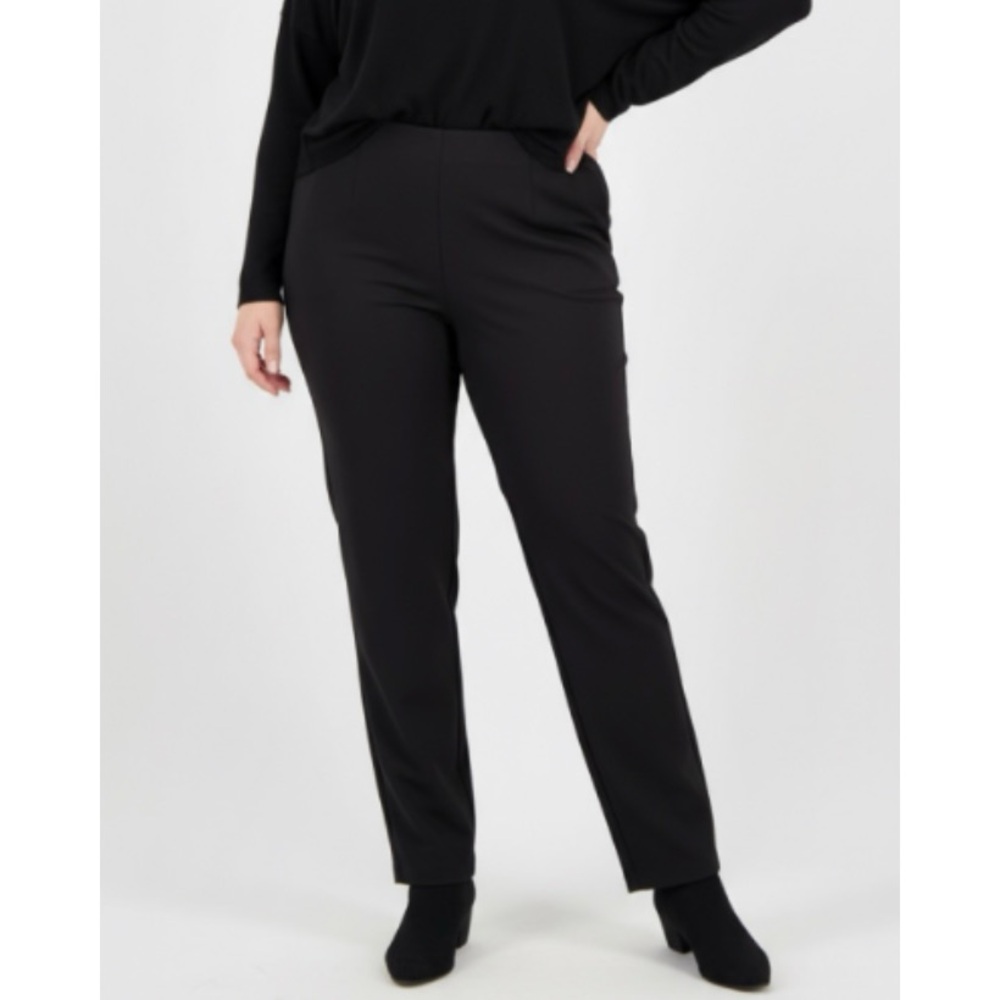 Nic + Zoe Black Dress Pants Size 8